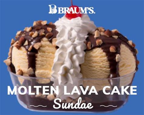 Molten lava cake sundae braums. Things To Know About Molten lava cake sundae braums. 